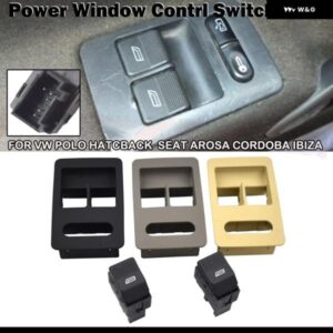 電動ウィンドウ コントロール スイッチ VW ポロハッチバック LUPO シート コルドバシート イビサ 6N2 6X0 959 855B 6X0959855B