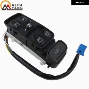 A2038200110 A2098203410 パワーコントロールウィンドウ スイッチ ボタン MERCEDES C クラス W203 C180 C200 C220 2038210679 A2038210679