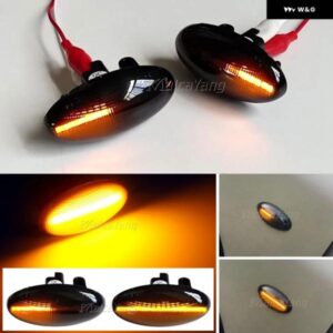 LED ウインカー サイド マーカー ライト ウインカー ランプ シトロエン ベルランゴ クサラ ピカソ ジャンピー エリゼ クロッサー ディスパッチ C1 C2 C3 C4