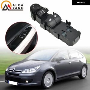 クーペブラックウィンドウ スイッチ ミラー 調整 スイッチ 左 シトロエン C4 LC 38261