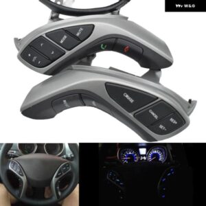 ステアリングホイール ボタン 電話 クルーズ コントロール スイッチ エラントラ 2012-2015 AT 2012-2014 I30 MT