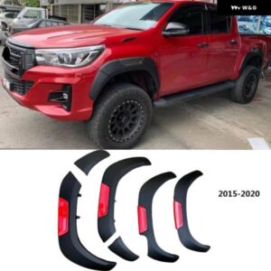 フェンダー フレアハイラックス REVO ロッコサーフ自動フェンダー サイドプレートカバー 2015-19 アクセサリー部品