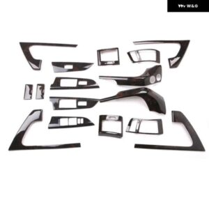 インテリア トリムプレートカバー ランドクルーザー LC200 2008-2016 2010 2012 インテリア モールディングウッドカラールックス ACCESSORIE