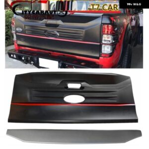 CITYCARAUTO 2012-2017 テールゲート ナッジカバー レンジャー T6 T7 アクセサリーエクストラ テールゲート トリムトランク カバー