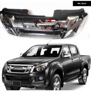 CITYCARAUTO カーアクセサリー自動 フロントグリル レーシンググリル カバー いすゞ D-MAX DMAX 車 2012-15