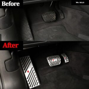 ペダルブレーキ フットレスト ペダルカバー A4 A5 A6 A7 A8 Q5 Q7 フット燃料ブレーキ クラッチ カバー フットレスト ペダルアクセサリー