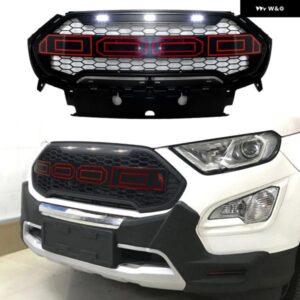 ECOSPORT フロントグリル ECOSPORT 2017 2018 2019 フロントレーシンググリル アッパーバンパー グリル自動グリルカバー グリル