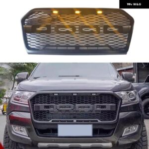 レンジャー T7 レーシンググリル レンジャー T7 XL XLT MK3 WILDTRAK 2015 2016 2017 ピックアップ車 フロントグリル バンパー グリルメッシュ