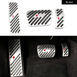 ペダル A4 A5 A6 A7 A8 Q5 Q7 ガスブレーキアクセルペダル フットレスト ペダルカバー ステッカー ステンレス装飾アクセサリー