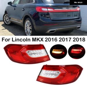リンカーン MKX 2016 2017 2018 LED リア バンパー テールライト テールランプリバースブレーキランプハザード ウィンカーライト テールライト