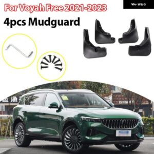 4ピース プラスチック スプラッシュガード フェンダーマッドフラップ マッドガード VOYAH 2021-23 マッドフラップ スプラッシュガード