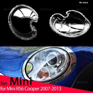 ヘッドライト クリア ヘッドライト レンズ 左右 カバー ミニ R56 クーパー 2007-2013