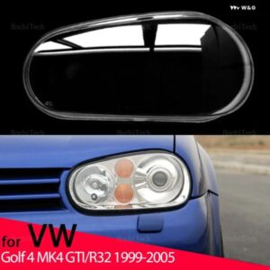 フロント ヘッドランプ カバー ヘッドライト シェルク リア レンズ VW ゴルフ 4 MK4 GTI R32 36281
