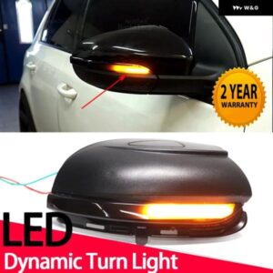 LED ダイナミックウィンカー ライトサイド ミラー シーケンシャルインジケータウインカーランプ VW ゴルフ 6 MK6 GTI R32 2008-2014