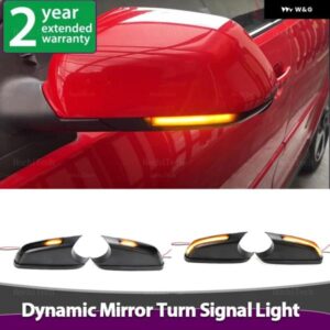 2個 流れる ミラー ダイナミック LED ウィンカーライト カー スタイリング VW ポロ MK4 FL シュコダ オクタヴィア 2006 2007 2008-2010