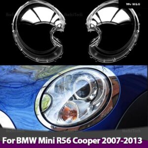 ヘッドライト クリア ヘッドライト レンズ 左右 カバー ミニ R56 クーパー 2007-2013