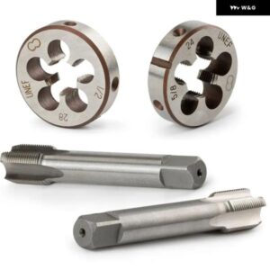 1/2インチ-28 1/2インチ X 28 5/8インチ-24 5/8X24 UNF HSS ねじ切りねじタップダイセット高スピード鍛冶
