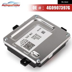 4G0907397G デイタイム ランニングライト ヘッドライト 電源 モジュール DRL 制御 ユニット VW アマロックキャディ ゴルフ トランスポーター T5 T6