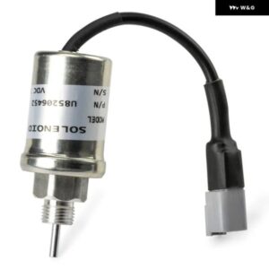 OEM # 185206452 U85206452 185206450 燃料シャットオフ ソレノイド 12V パーキンス HL403C-15 HR404C-22T 402D 403D 404D 404C 403C