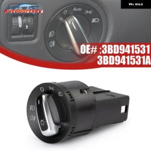 スイッチライトコマンド 3BD941531 3BD941531A VW ゴルフ /ジェッタ/ボーラ MK4/ パサート B5/ポロ 9N 9N3/シャラン/ルポ