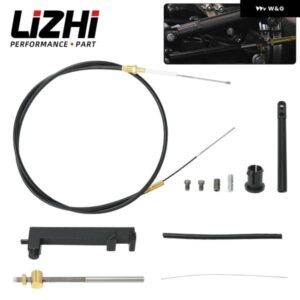 MERCRUISER ALPHA GEN ONE AMP 用 2 1 2 R MR MC ロワー シフト ケーブル キット 865436A02