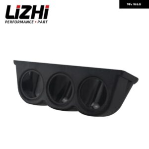 カーメーターホルダー 2インチ 52MM トリプルダッシュ マウント オートゲージポッド/カーメーターポッド/カーメーターホルダー LZ-AGP02