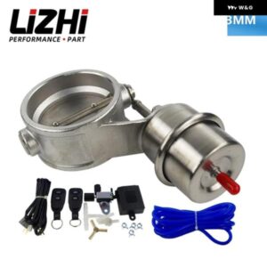 NEW 真空作動エキゾーストカットアウト 2インチ51MM 2.4インチ60MM 2.5インチ63MM クローズスタイル ワイヤレス リモコンセット 付き