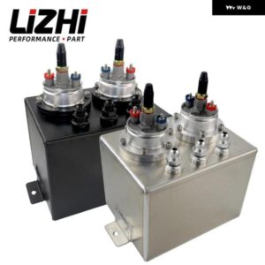 3L デュアルビレット アルミ燃料サージタンク/サージタンク 2ピース 044 燃料ポンプ カーアクセサリー LZ-TK84044