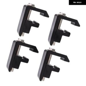 キャンピングカーシェル トラック キャノピー ブラケット 用 トラック システム 取り付けクランプ4個