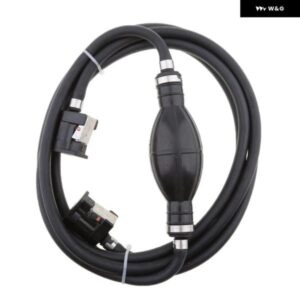 1個 6MM ガスホース燃料ラインアセンブリプライマーバルブ ボートマリンヨット車RV ATVキャンピングカーなどのホース継手コネクタ