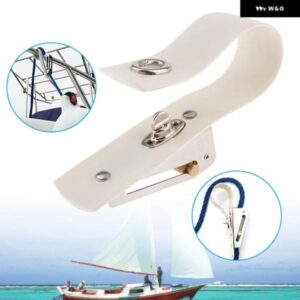 6.3インチ ボートフェンダーアジャスターマリンロープアジャスター 金属 バックル PVC 取付バンドヨット用スピードボートボートアクセサリーマリン