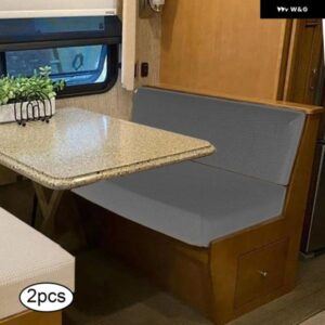 RV シートカバー 4個 弾性ソフト 洗える キャンピングカー クッション スリップカバー キャンピングカー クッション カバー RV キャンピングカー トレーラー