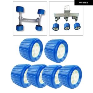 4/6個 ボートリブウォブルローラー交換マリンリブローダートレーラー抵抗