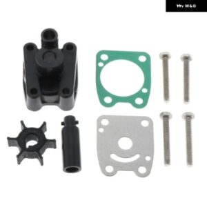 9ピース ボートウォーターポンプ インペラリペアキット ヤマハ 4/5HP 2 ストローク船外機 エンジン 6E0-W0078-A2/00 ボートアクセサリーマリン