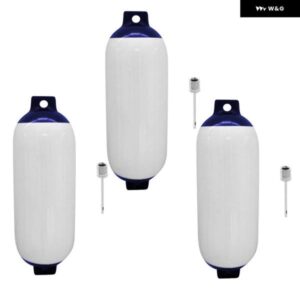 3個 ボートフェンダー バンパー ヨットインフレータブルマリンスピードボートマリーナ 11 40 CM防止係留 クッション