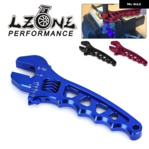 LZONE- AN 3 4 6 8 10 12 アルミレンチホースフィッティングツールアルミスパナ AN3-AN12 JR-SLW0601
