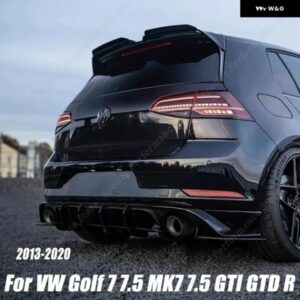 OETTINGER スタイル リア トランク ルーフ スポイラー ウイング 延長 フラップ VW ゴルフ 7 7.5 MK7 7.5 GTI GTD R 2013-2020 アクセサリー