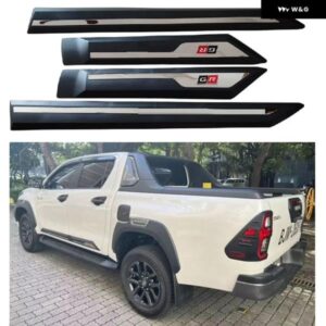 自動車アクセサリーハイラックス REVO 2016-2023 4 ドアドアサイドプレートカバー 部品