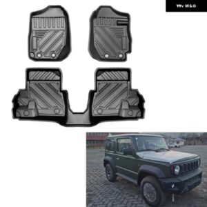 スズキ 3D スタイリング フロアマット ジムニー 2019-21 インテリア 車マット TPE 素材カーアクセサリー