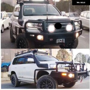 SUV 4*4 シュノーケルエアインテーク LLDPE マニホールド キット セットランド クルーザー プラド 200シリーズ 5700 FJ200 LC200 LX570