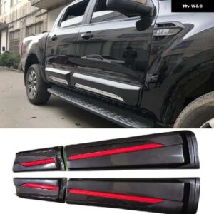 ボディクラッディングサイドドア トリム プレートフィット T7 レンジャー 外装 ボディクラッディングキット アクセサリー WILDTRADK T7 2015-2017