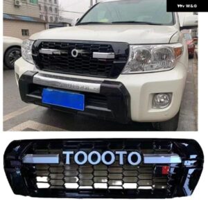 2008-2015 ランド クルーザー LC200 メッシュマスクカバー ランド クルーザー LC200 2009-14 ABS グリル カーパーツ