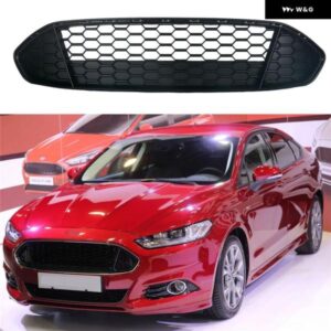 モンデオ レーシンググリル 用にモンデオフュージョン MK2 MK3 2013-16 フロント バンパー グリル フロントグリル メッシュ