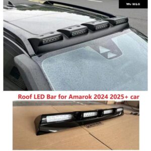 自動ルーフ バー LED ライト VW アマロック 2024 2025 2026 ルーフ ラックトップ LED バーライト自動