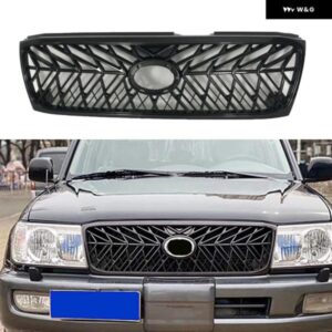 ランド クルーザー 用にグリル メッシュランド クルーザー TRD 100 LC100 4500 4700 2003 2004 2005 レーシンググリル フロント バンパー グリル