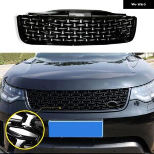 ディスカバリー 5 レーシンググリル ディスカバリー 5 LR5 L462 2017 2018 フロント バンパー メッシュカバー フロントグリル トリム されました