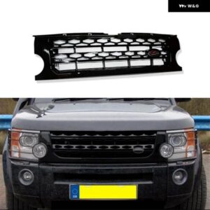 ディスカバリー 3 フロントグリル ディスカバリー 3 LR3 38596 フロント レーシンググリル メッシュフロント バンパー グリル カバー