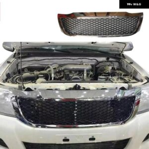 ハイラックス用フロントグリル ハイラックス VIGO 2012 2013 2014 グリル カバー フロント レーシンググリル グリル フロント バンパー トリム カバー