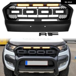 レンジャー T7 用フロントグリル レンジャー T7 2015 2016 2017 フロント レーシンググリル バンパー グリル メッシュカバー ラジエーター グリル