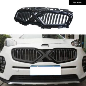 KX5 グリル メッシュ KX5 SPORATGE 2015-18 レーシンググリル フロント バンパー メッシュグリル トリム カバー